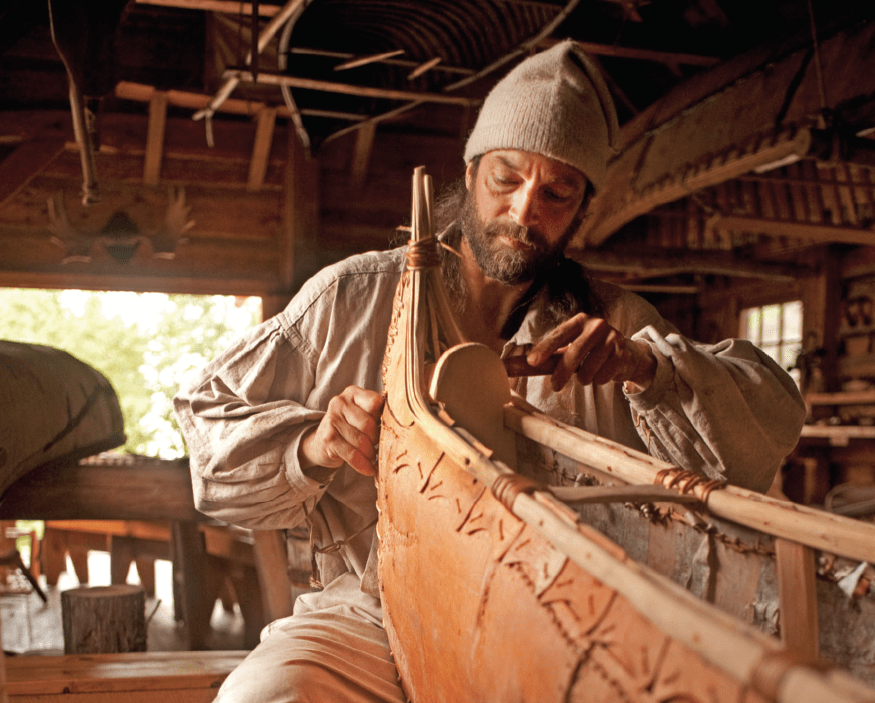 Meet Erik Simula, Birch Bark Canoe Builder –